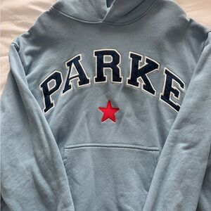 PARKE terrycloth hoodie